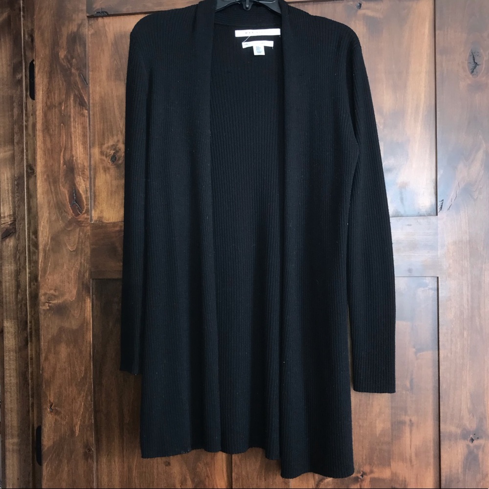 Black Long Cardigan